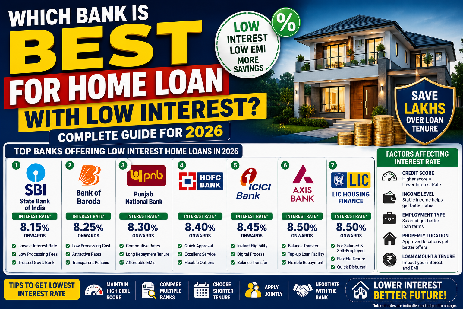 Which Bank is Best for Home Loan with Low Interest? Complete Guide for 2026